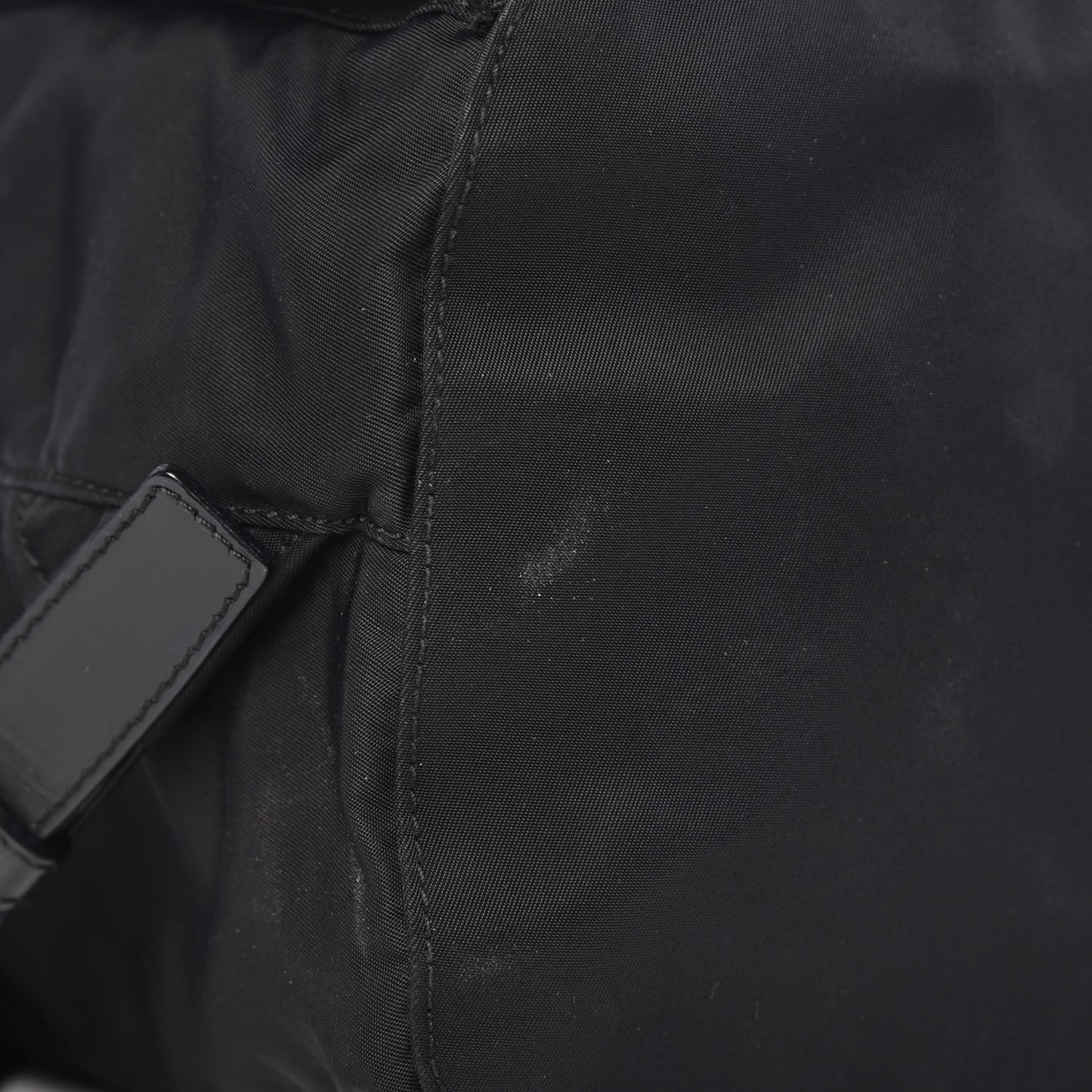Nylon Vela Medium Backpack Black