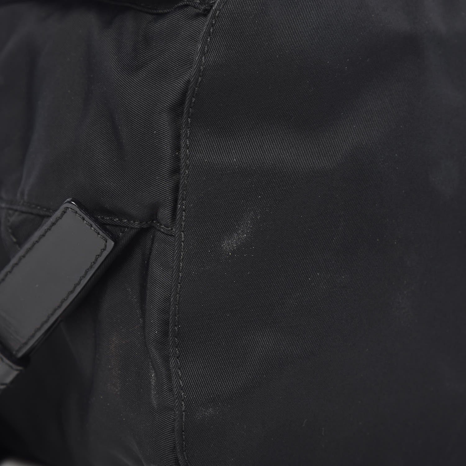Prada Nylon Vela Medium Backpack Black 9 of 10
