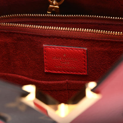 Louis Vuitton Calfskin Monogram Kimono Tote Cherry 6 of 10