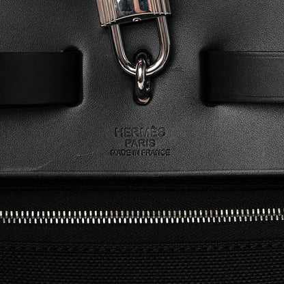 Hermes Toile Militaire Vache Hunter Herbag Zip 39 MM Black 8 of 14