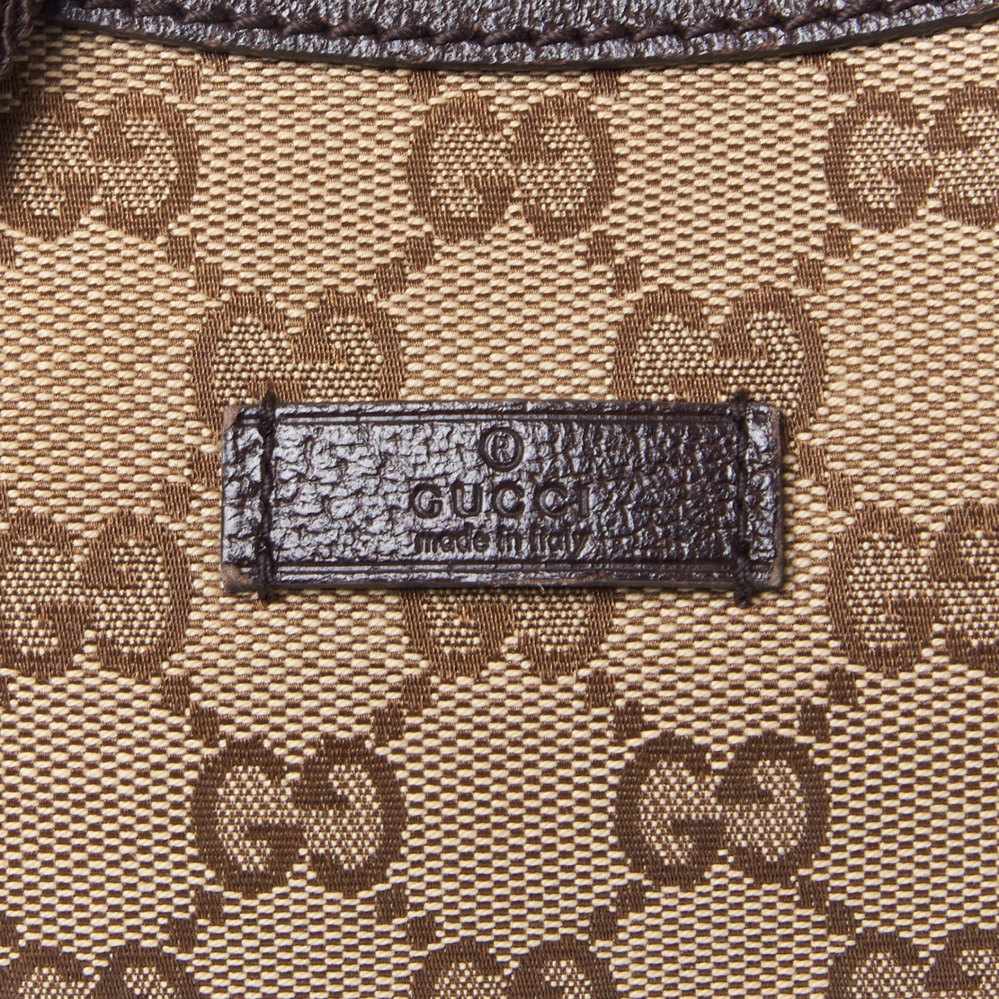 Monogram Medium Half Moon Hobo Dark Brown