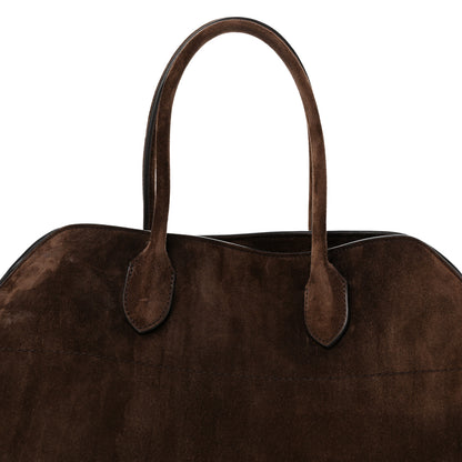 The Row Suede Soft Margaux 15 Mocha 7 of 9