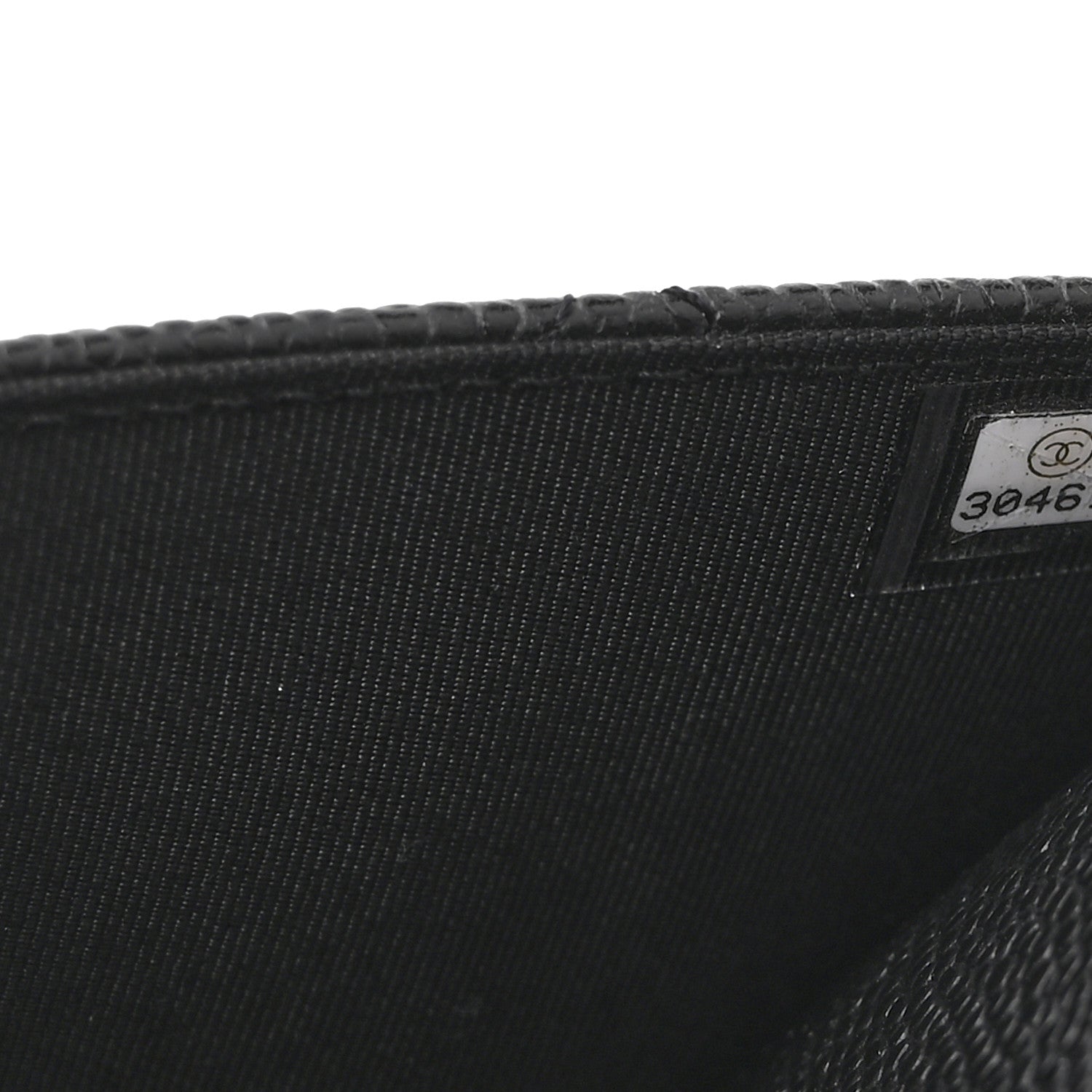 Chanel Caviar Quilted Wallet on Chain WOC Black 8 of 11