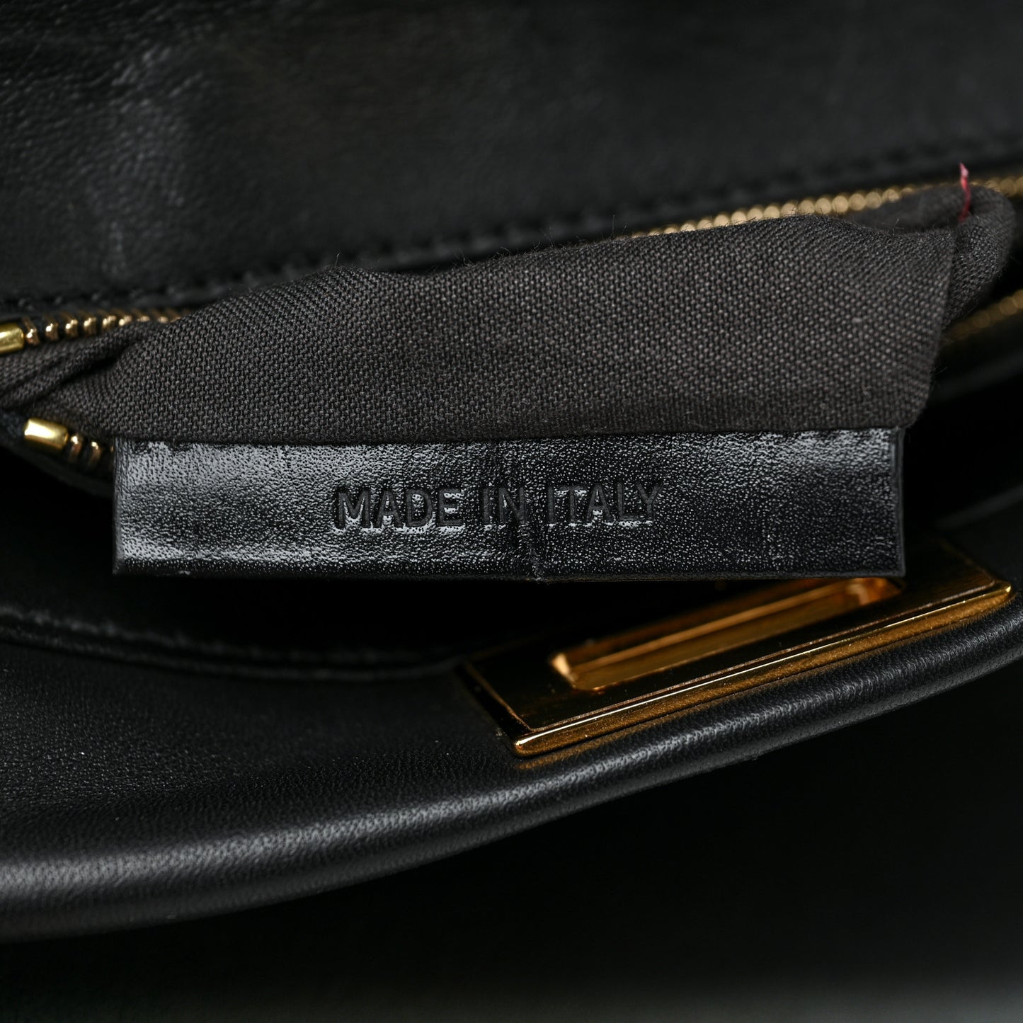 Nappa Mini Peekaboo Iconic Satchel Black