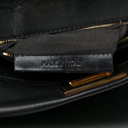 Fendi Nappa Mini Peekaboo Iconic Satchel Black 8 of 11