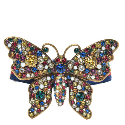 Gucci Web Crystal Butterfly Bracelet Multicolor 1 of 4