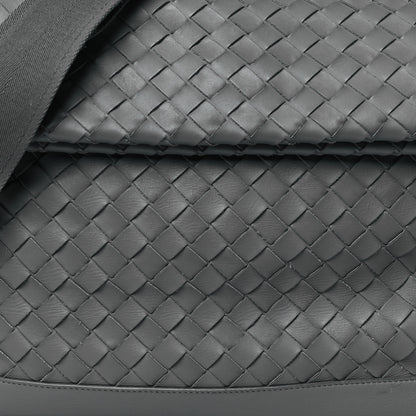 Bottega Veneta Nappa Intrecciato Large Fold Crossbody Messenger Thunder 8 of 11