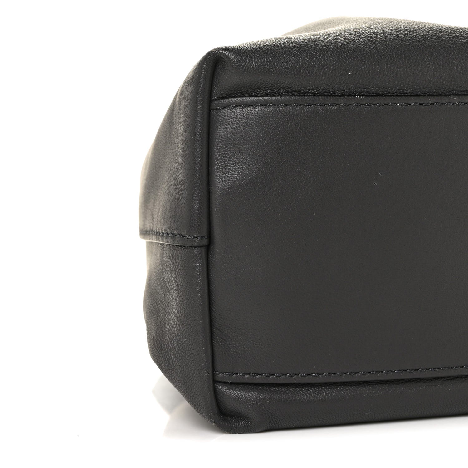 Mulberry Lambskin Mini Lynton Bucket Bag Charcoal Grey 6 of 7