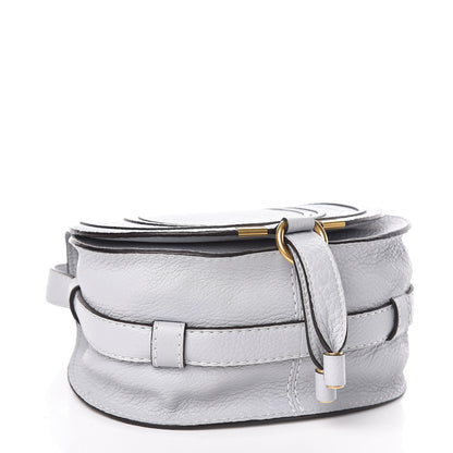 Chloe Calfskin Mini Marcie Round Crossbody Bag Airy Grey 4 of 10