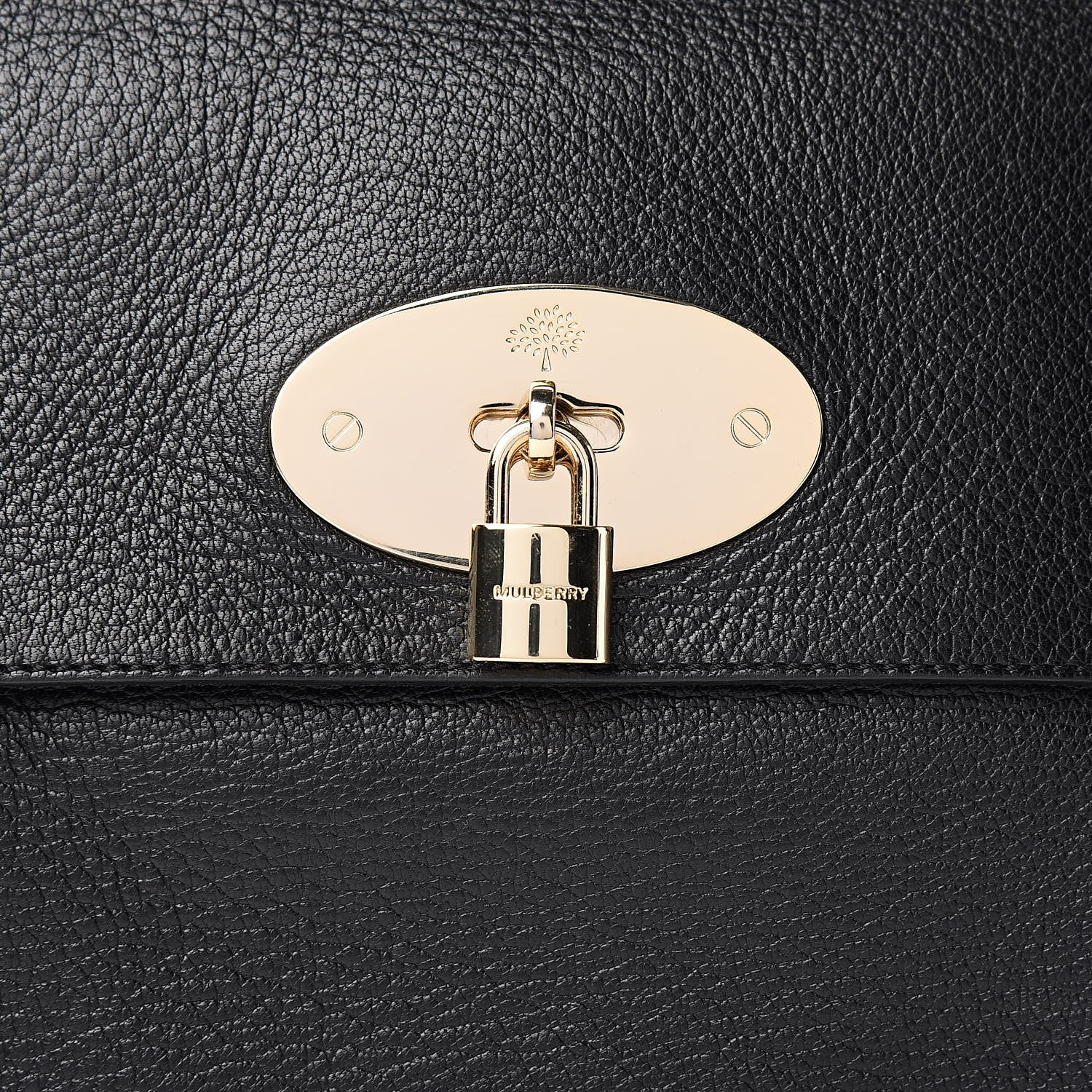 Mulberry Grainy Leather Medium Del Rey Satchel Black 12 of 12