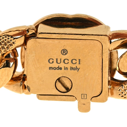 Gucci Interlocking G Curb Chain Bracelet S Gold 4 of 4