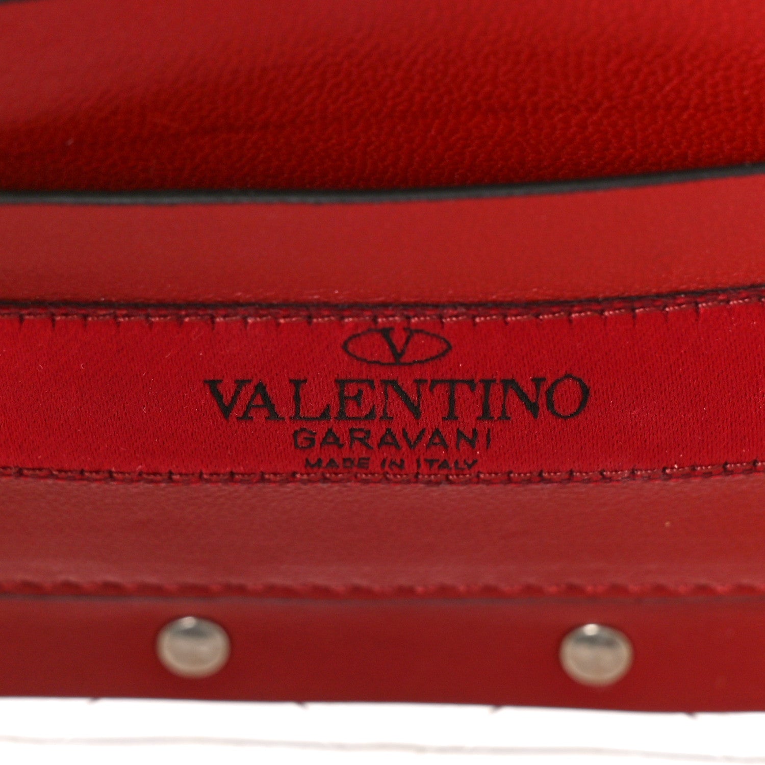 Valentino Garavani PVC Medium Rockstud Spike Shoulder Bag 6 of 8