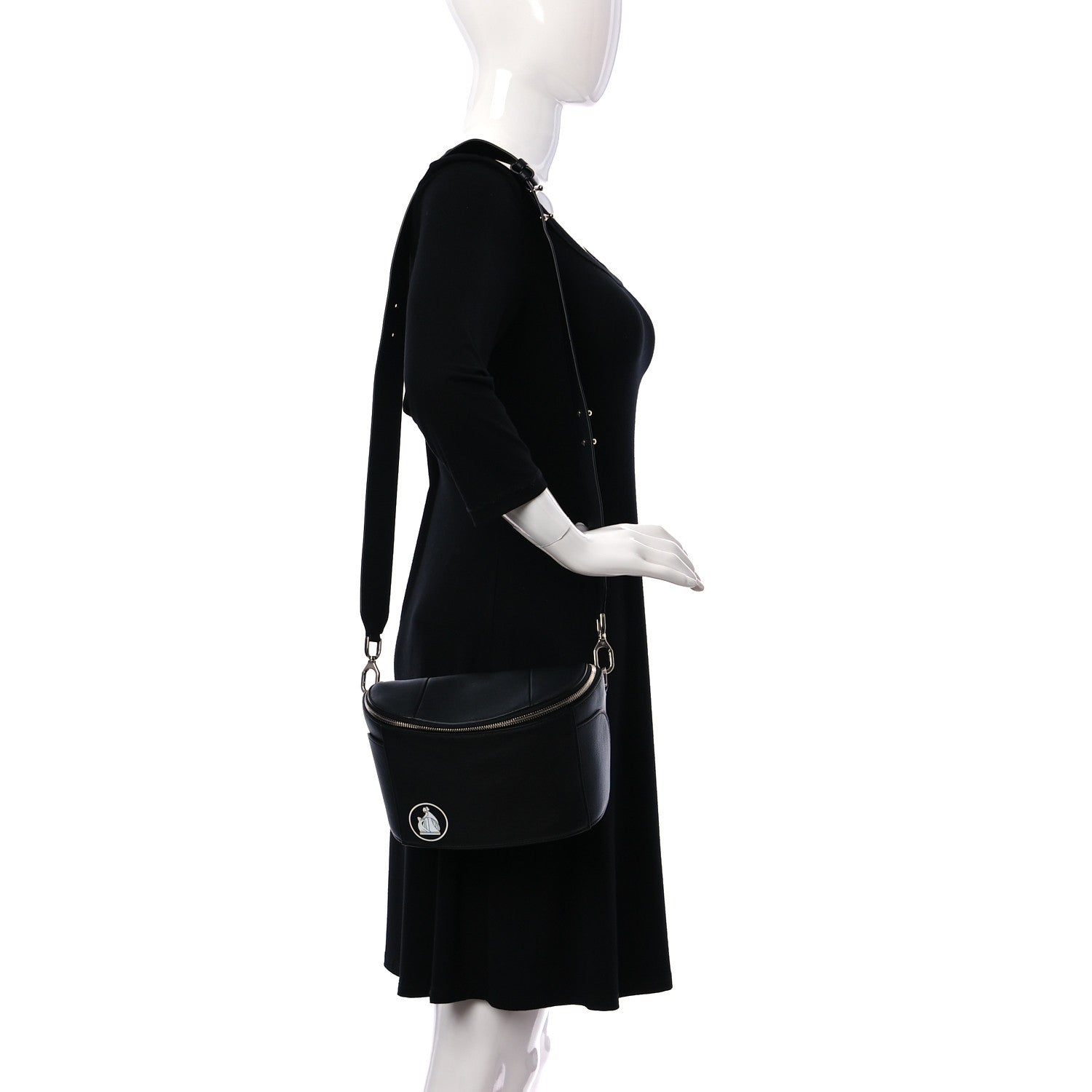 Lanvin Smooth Calfskin Cooler Bag Black 2 of 8
