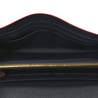 Louis Vuitton Empreinte Sarah Wallet NM Marine Rouge 5 of 7