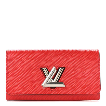 Louis Vuitton Epi Twist Wallet Coquelicot 1 of 9