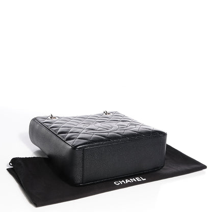 Chanel Caviar Petit Shopping Tote PST Black 4 of 8