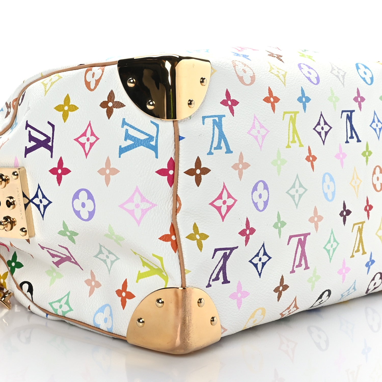 Louis Vuitton Monogram Multicolor Speedy 30 White 8 of 8