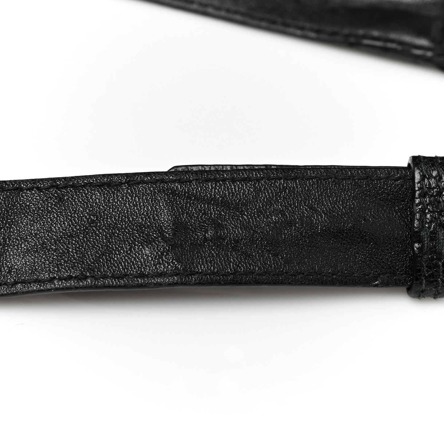 Chevre Gold Metallic Edge Hardware Velo Black