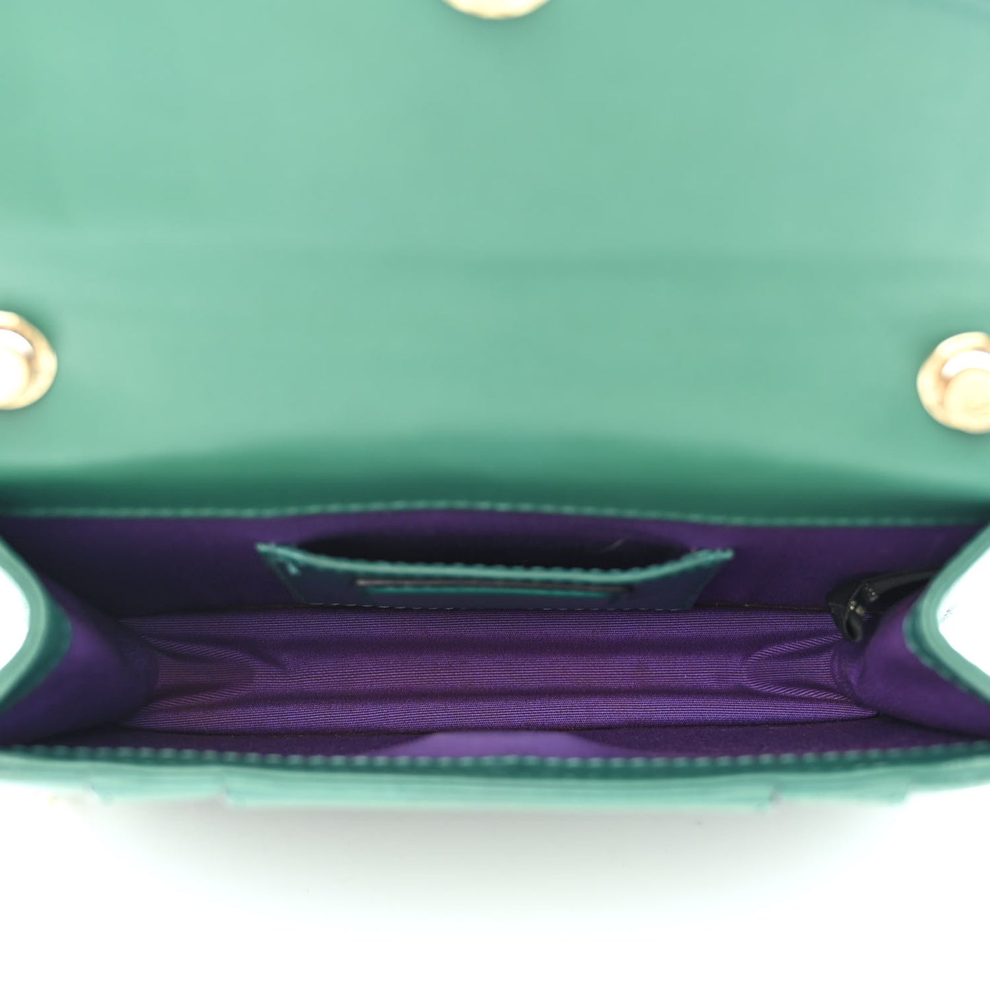 Calfskin Serpenti Forever Crossbody Bag Emerald Green
