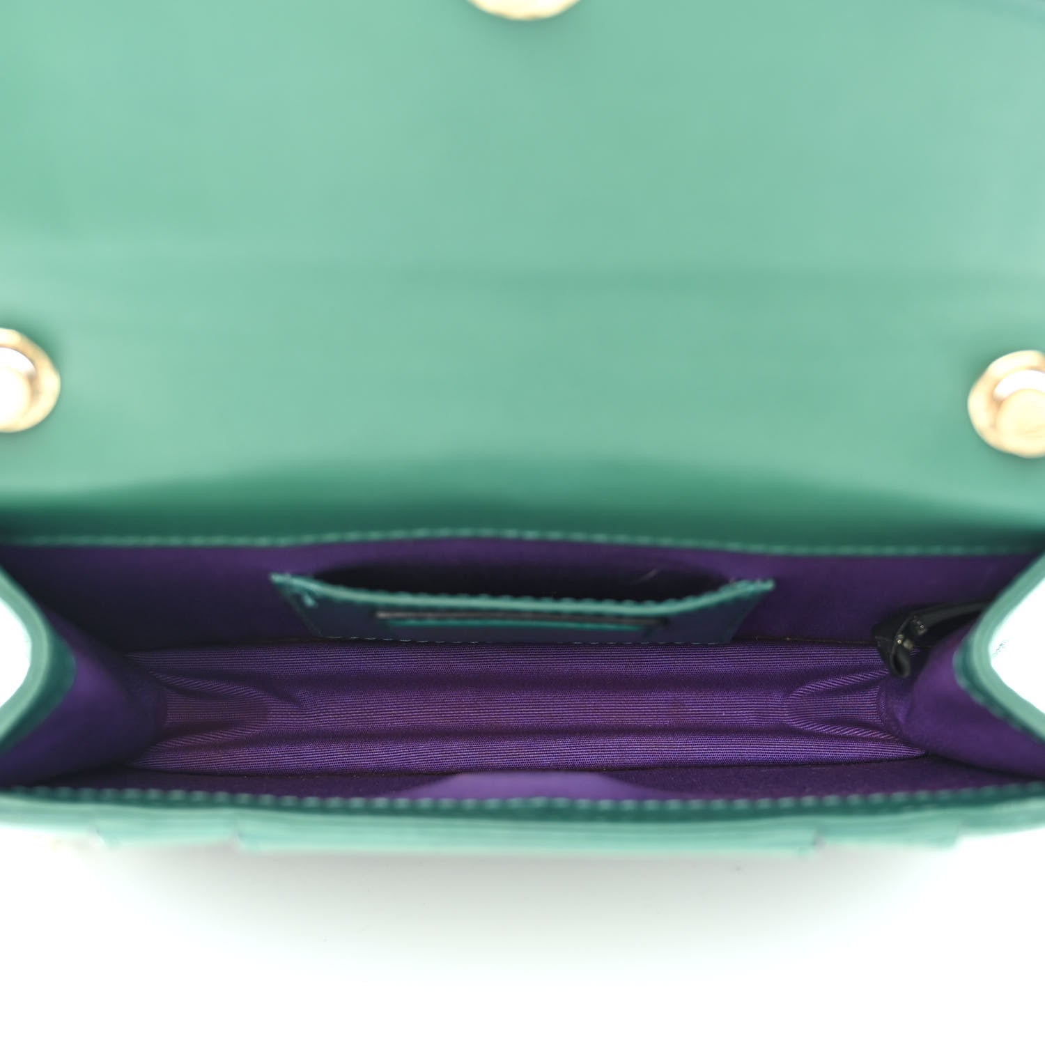 Bulgari Calfskin Serpenti Forever Crossbody Bag Emerald Green 6 of 15