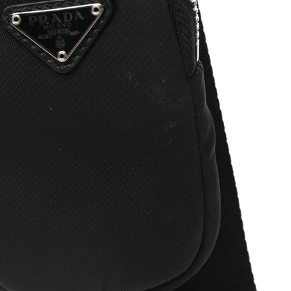 Prada Re-Nylon Quilted Padded Flap Shoulder Bag Black 7 of 12