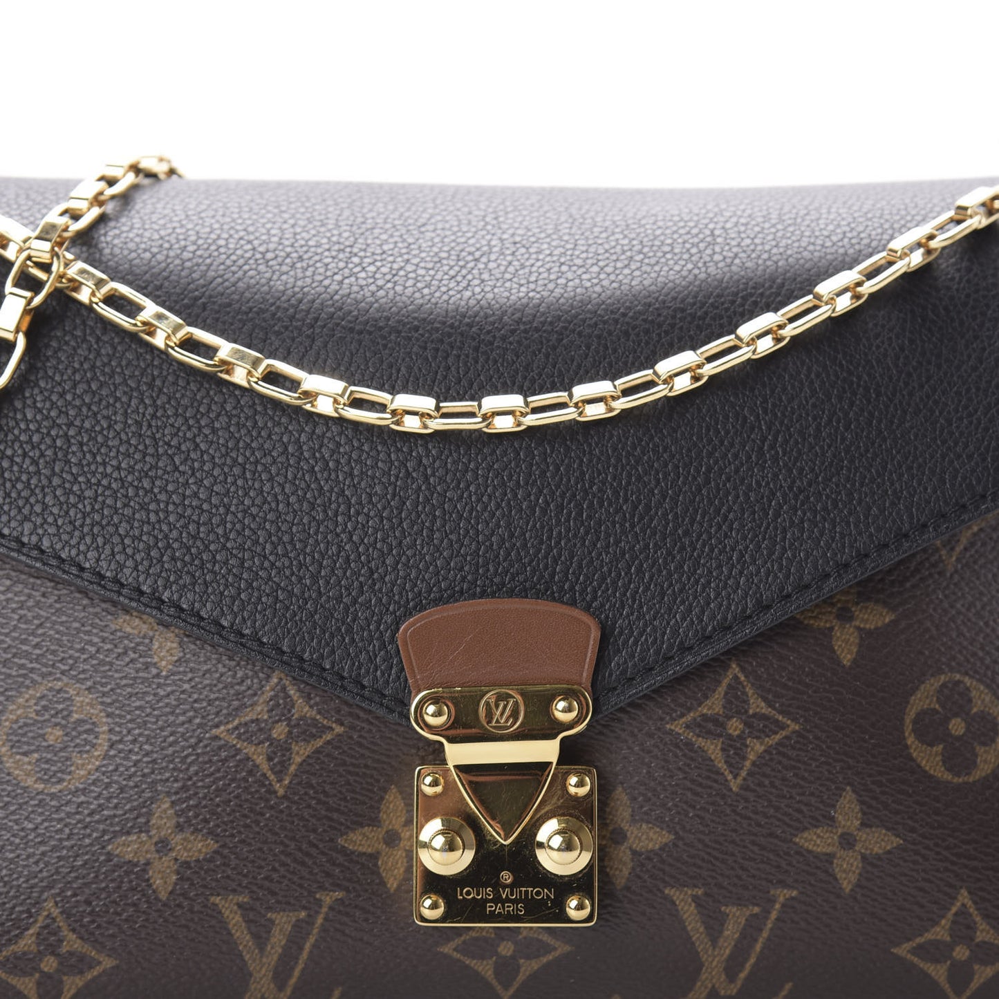 Monogram Pallas Chain Black