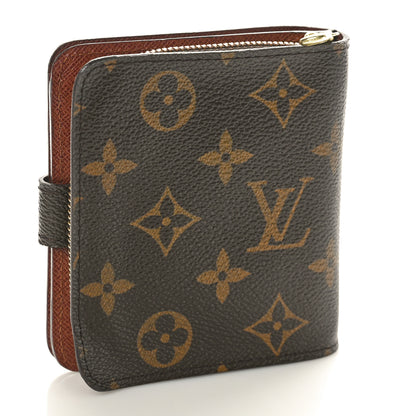Louis Vuitton Monogram Compact Zippe Zipped Wallet 3 of 8