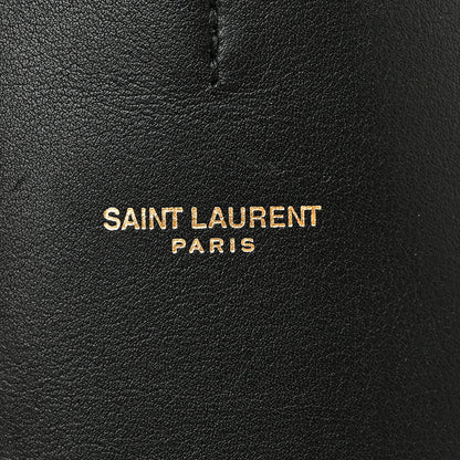 Saint Laurent Calfskin Mini Suzanne Hobo Black 6 of 9