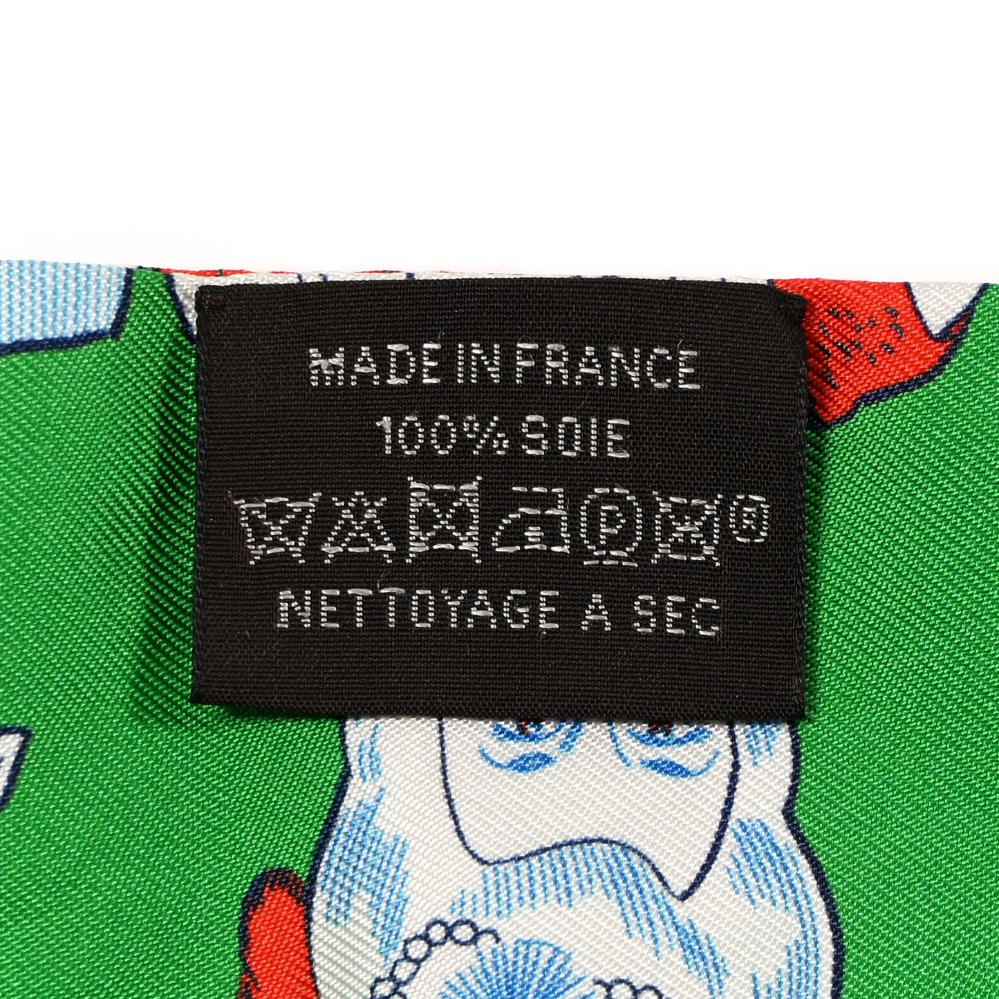 Silk Dress Code Twilly Vert Vif Bleu Rouge