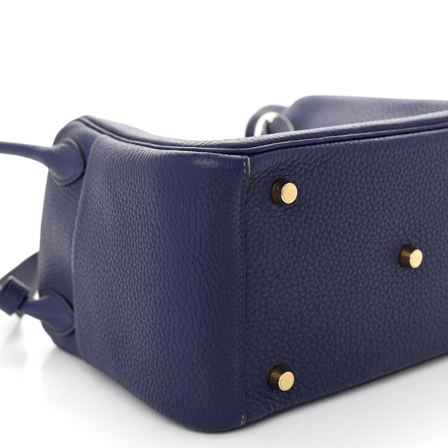 Hermes Taurillon Clemence Lindy 26 Bleu Encre 9 of 10