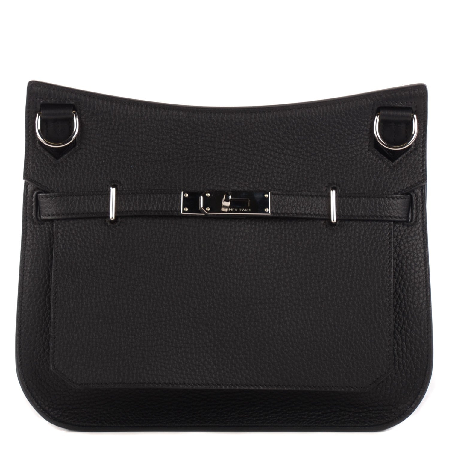 Hermes Taurillon Clemence Jypsiere 28 Black 1 of 19