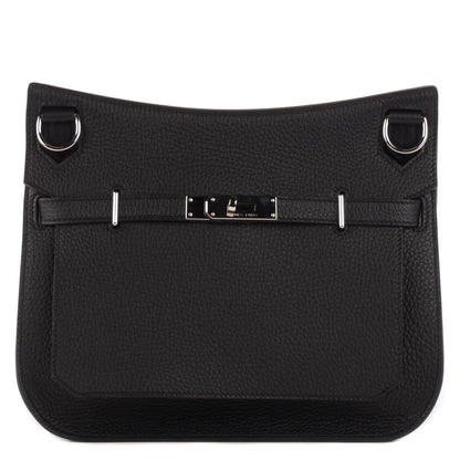 Hermes Taurillon Clemence Jypsiere 28 Black 1 of 19