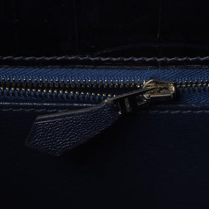 Hermes Shiny Niloticus Crocodile Kelly Sellier 32 26 of 36