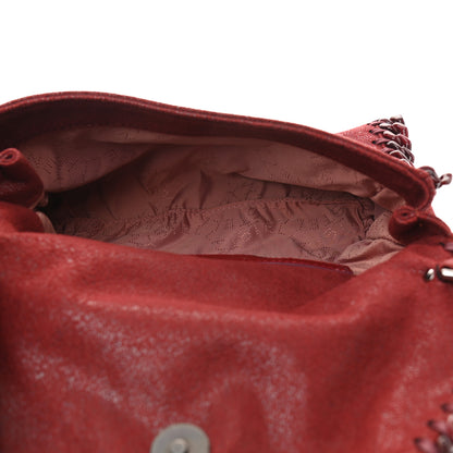 Stella McCartney Shaggy Deer Mini Candy Falabella Dark Cherry 5 of 7