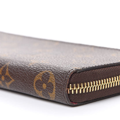 Louis Vuitton Monogram Clemence Wallet Hot Pink 9 of 10