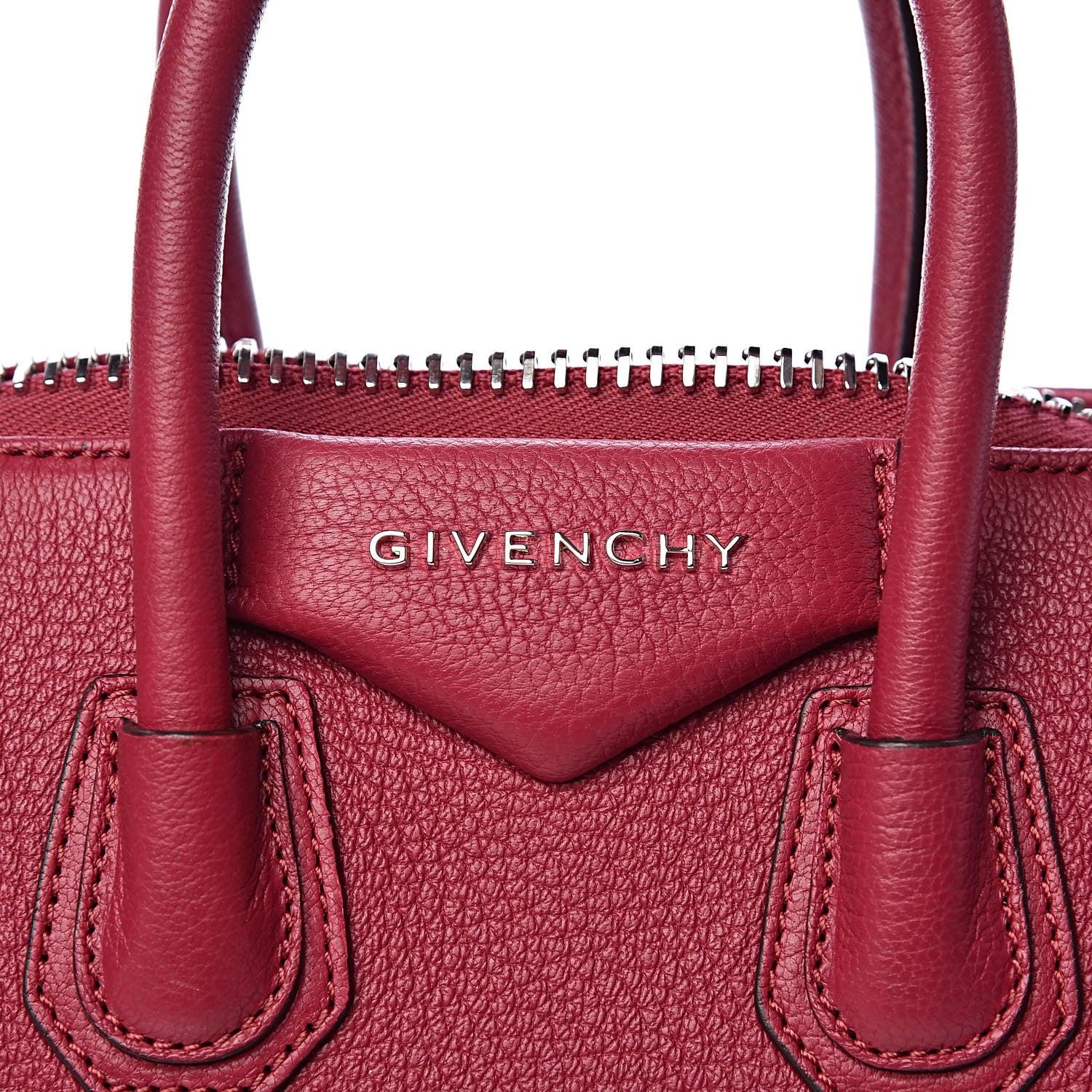 Givenchy Sugar Goatskin Mini Antigona Fig Pink 12 of 12