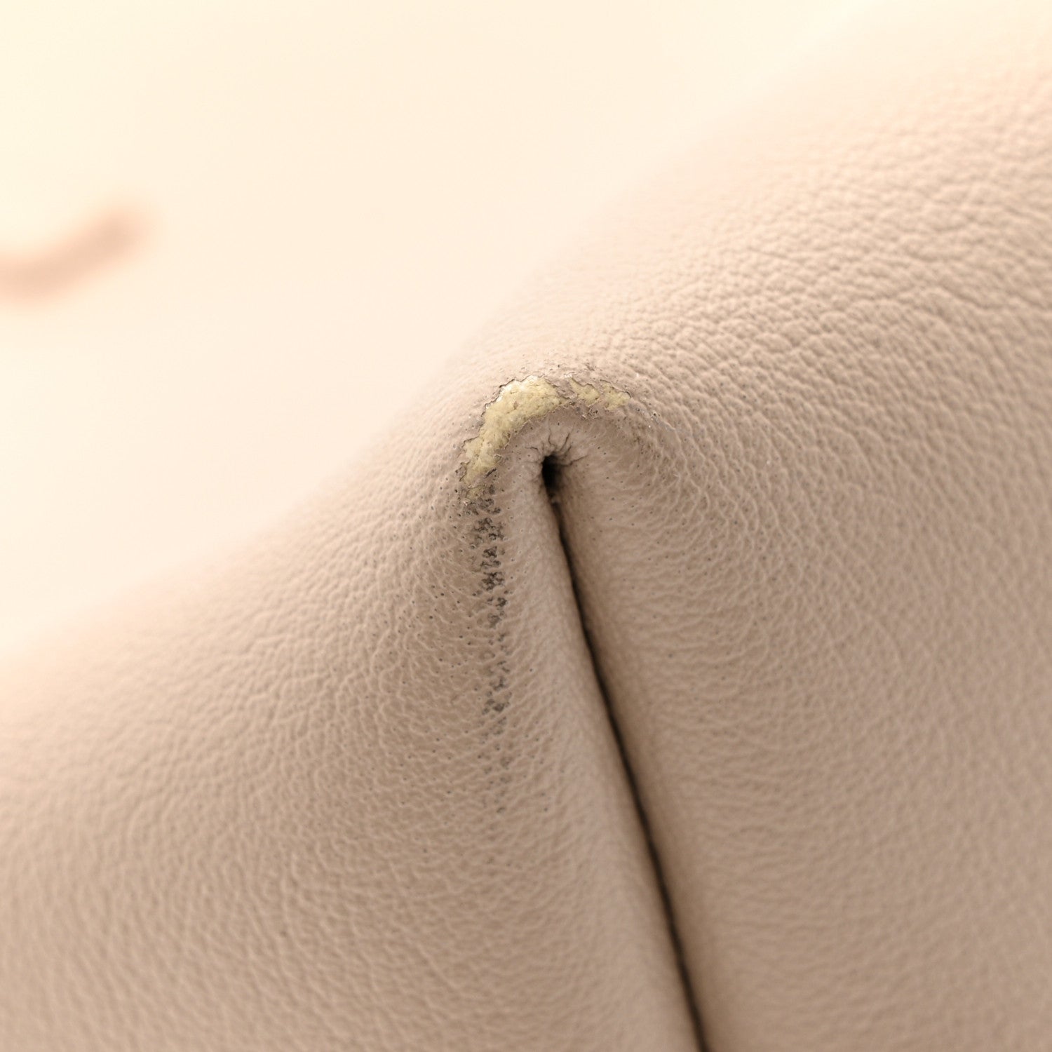 Saint Laurent Calfskin Large Shopping Tote Dark Beige 12 of 15