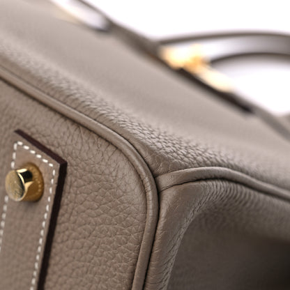 Hermes Togo Birkin 40 Etoupe 9 of 14