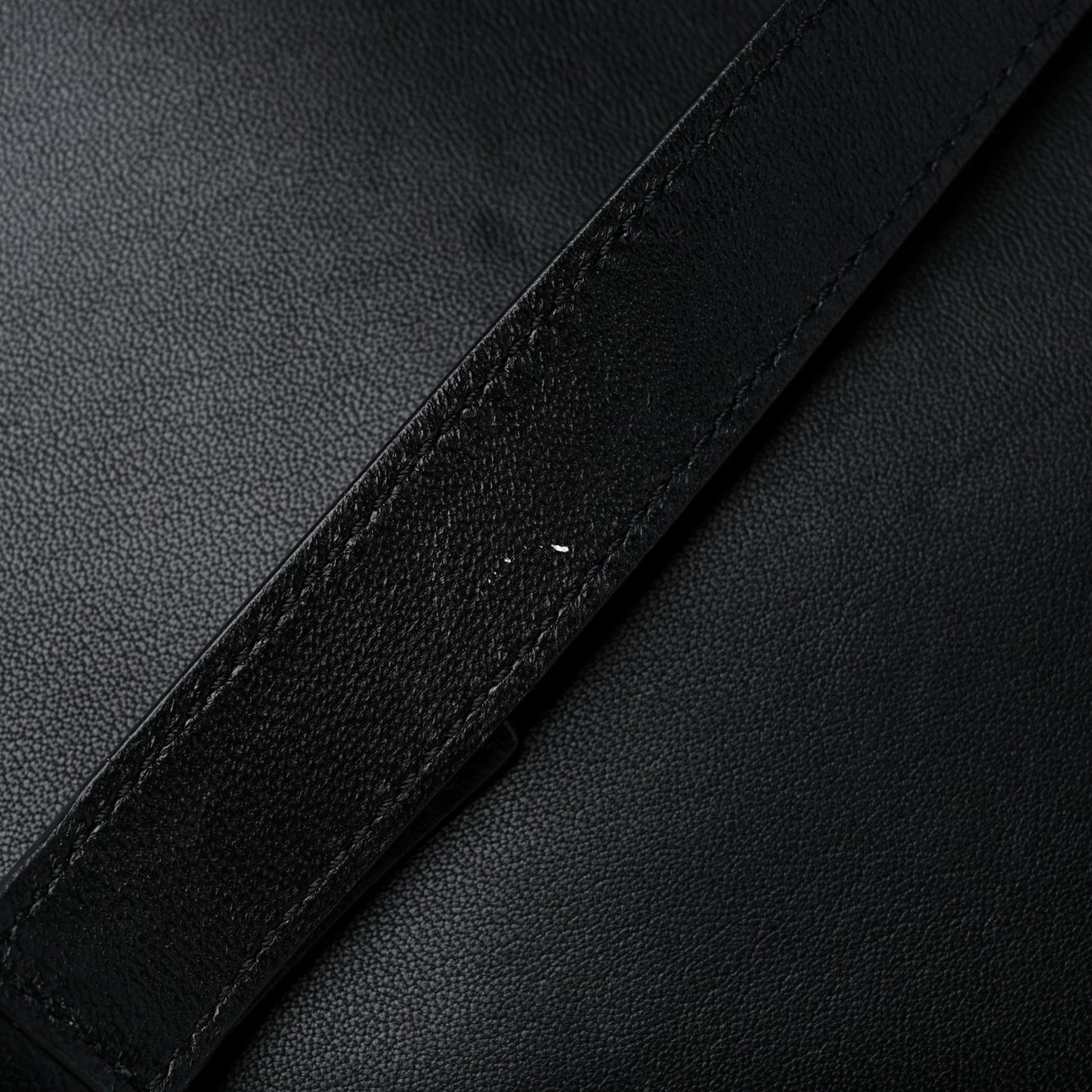 Tweed Wool Calfskin Medium Pandora Pure Flap Bag Dark Grey Black