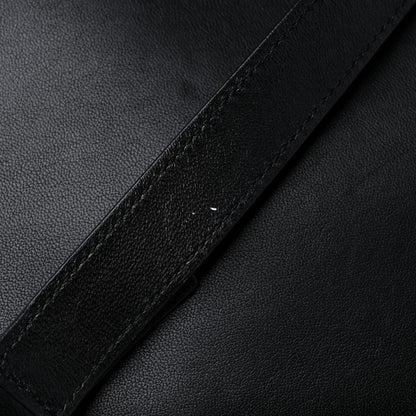 Givenchy Tweed Wool Calfskin Medium Pandora Pure Flap Bag Dark Grey Black 13 of 13