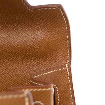 Hermes Courchevel Kelly Sellier 28 Gold 12 of 13