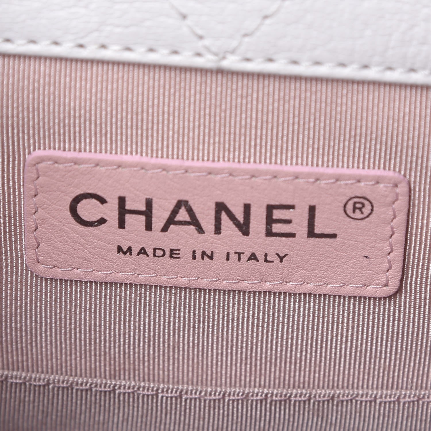 Chanel Patent Goatskin Quilted Small Gabrielle Backpack White 6 of 9