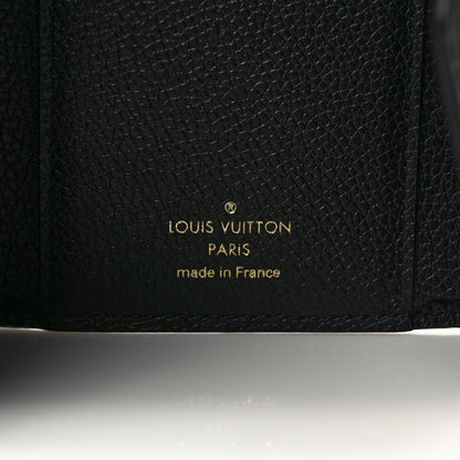 Louis Vuitton Empreinte Monogram Giant Victorine Wallet Black Beige 6 of 7