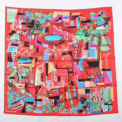 Hermes Silk Modernisme Tropical Scarf 90 2 of 5