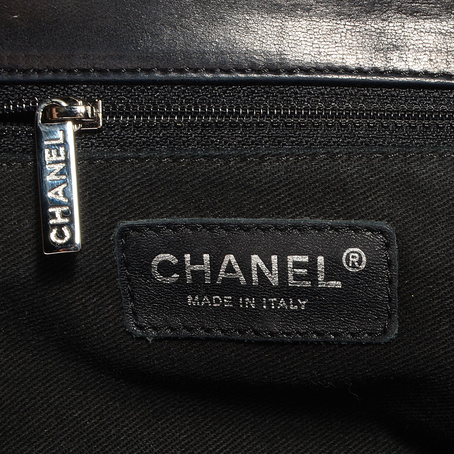 Chanel Lambskin Rock and Chic Shoulder Bag Black 6 of 7