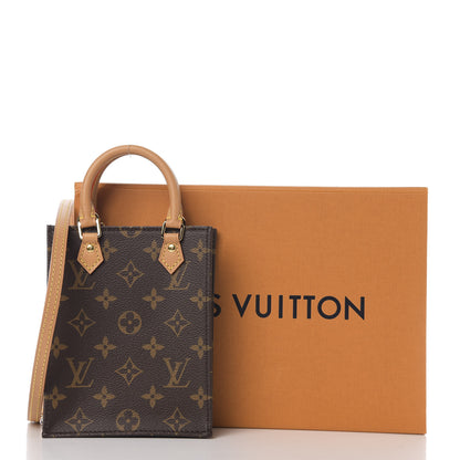 Louis Vuitton Monogram Petit Sac Plat 9 of 9