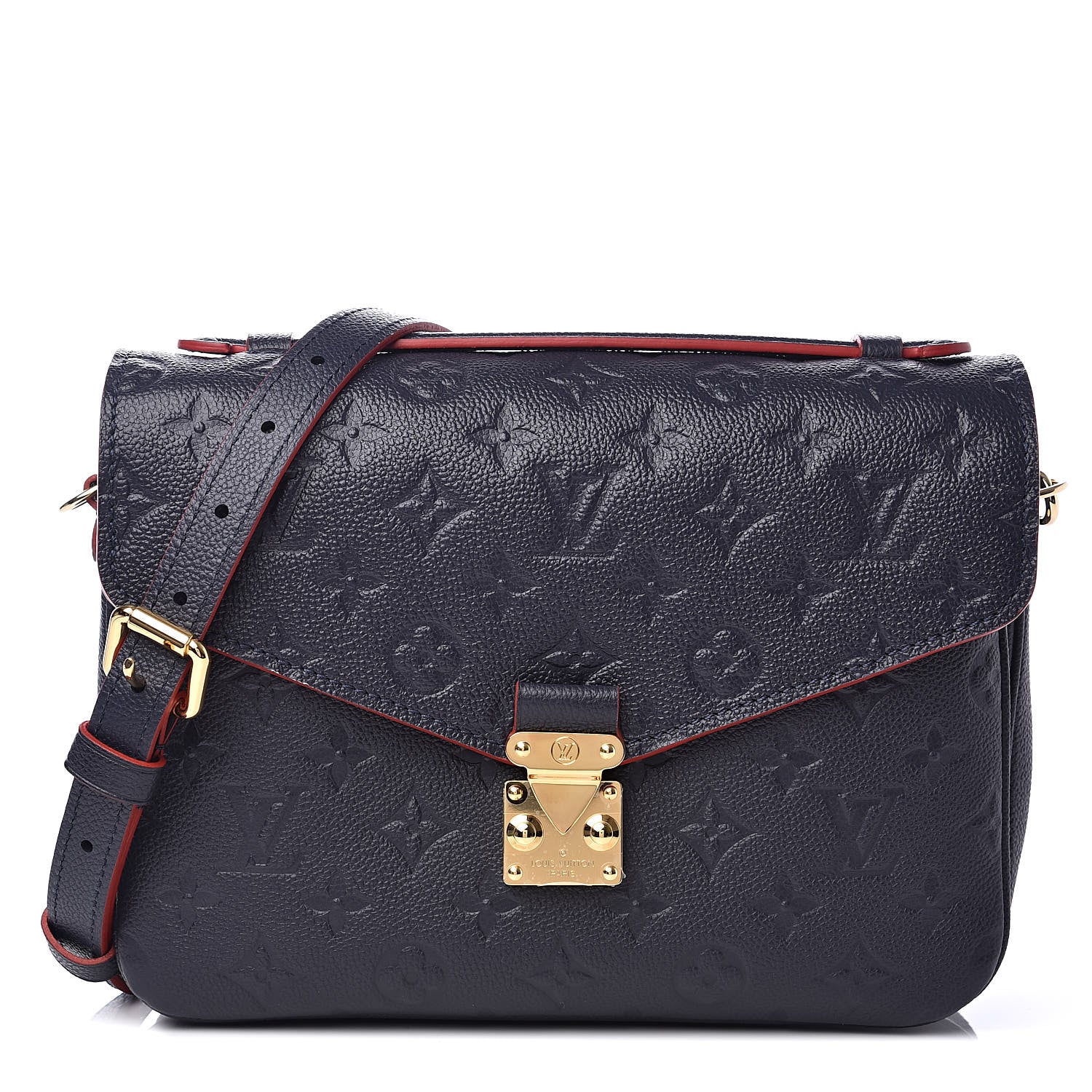 Louis Vuitton Empreinte Pochette Metis Marine Rouge 1 of 10