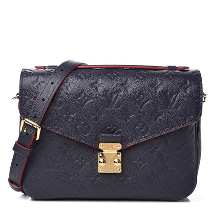 Louis Vuitton Empreinte Pochette Metis Marine Rouge 1 of 10