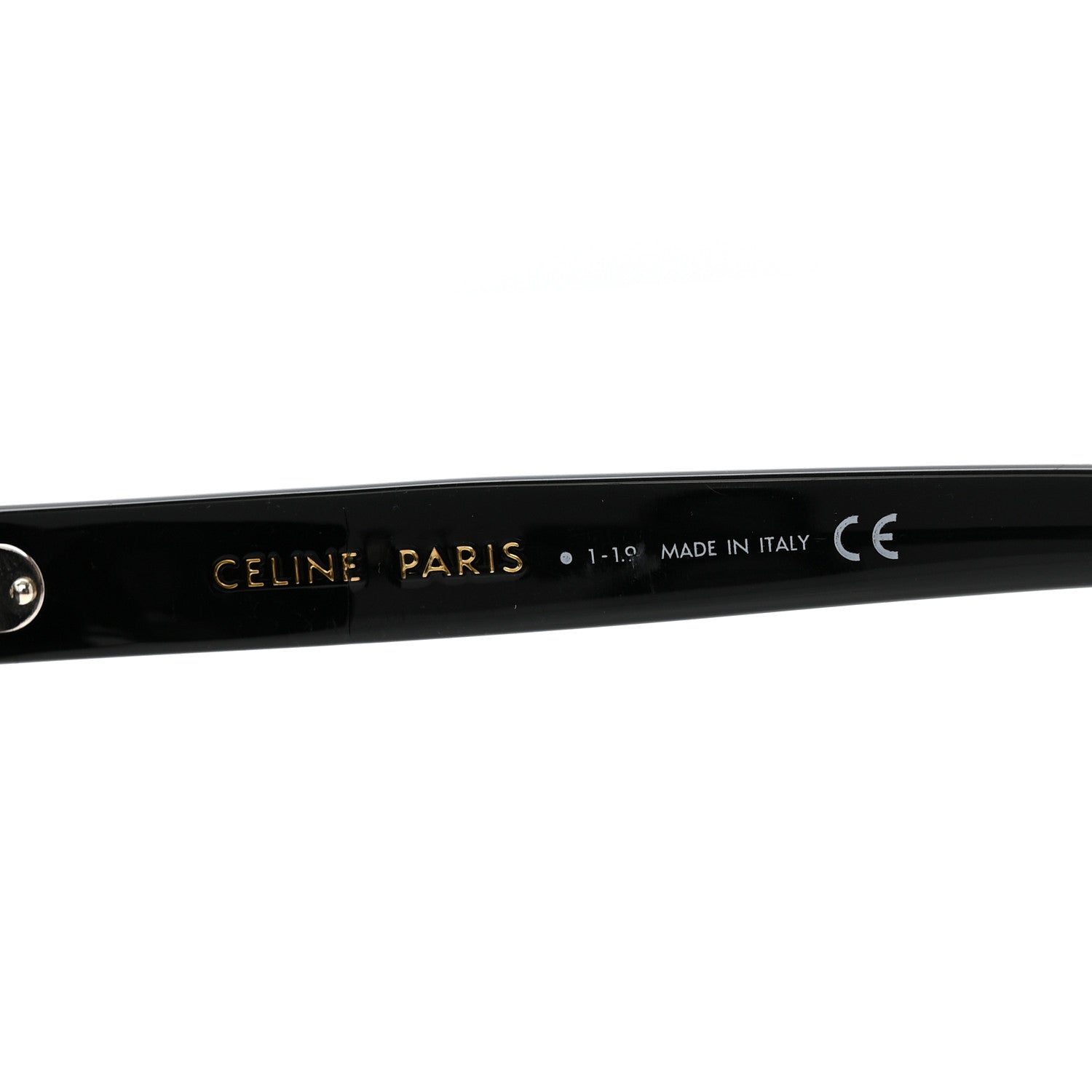 Celine Acetate Cat Eye Sunglasses CL40095U Black 5 of 6