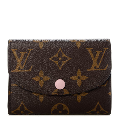 Louis Vuitton Monogram Rosalie Coin Purse Rose Ballerine 1 of 8